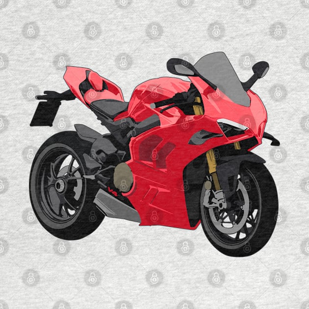 Panigale V4S Illustration by KAM Std